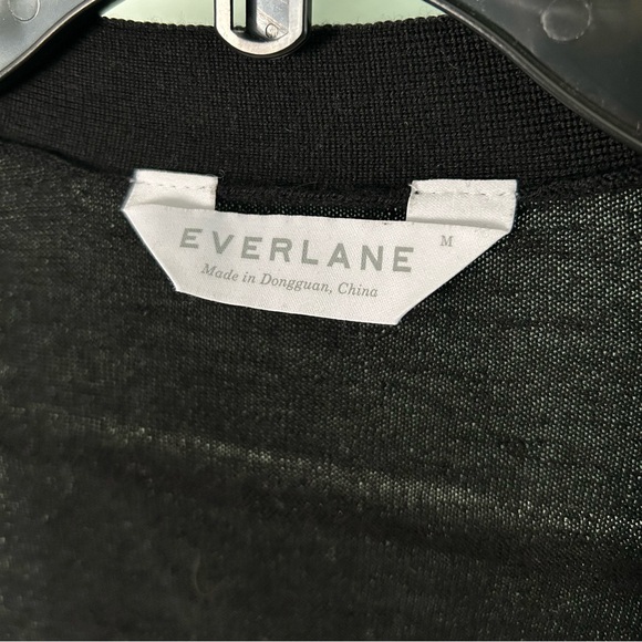 Everlane Luxe Wool Black Cardigan - Picture 4 of 4